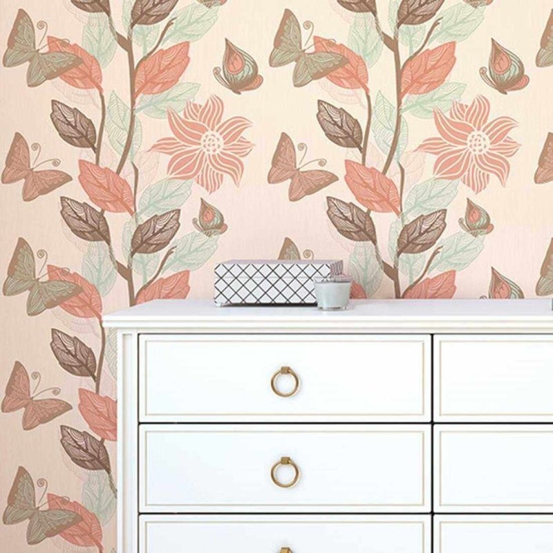 Papel de Parede Adesivo Folhas 817166324 - Papel na Parede