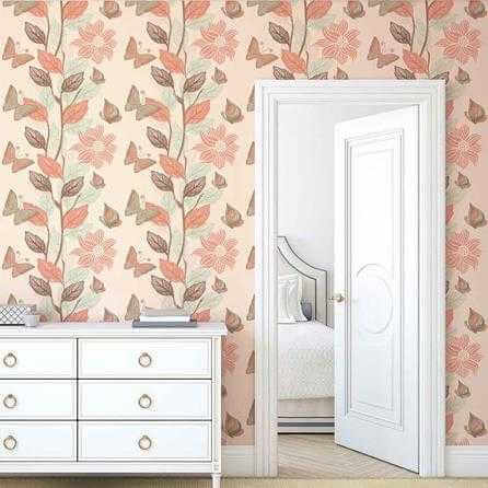 Papel de Parede Adesivo Folhas 817166324 - Papel na Parede