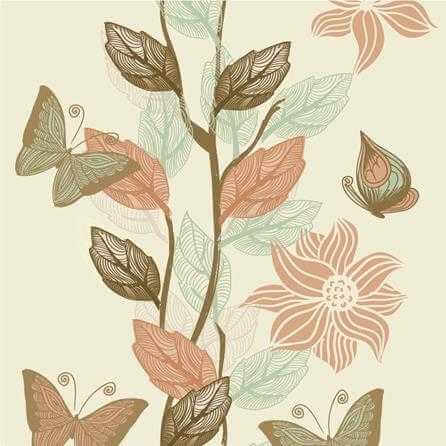 Papel de Parede Adesivo Folhas 817166324 - Papel na Parede