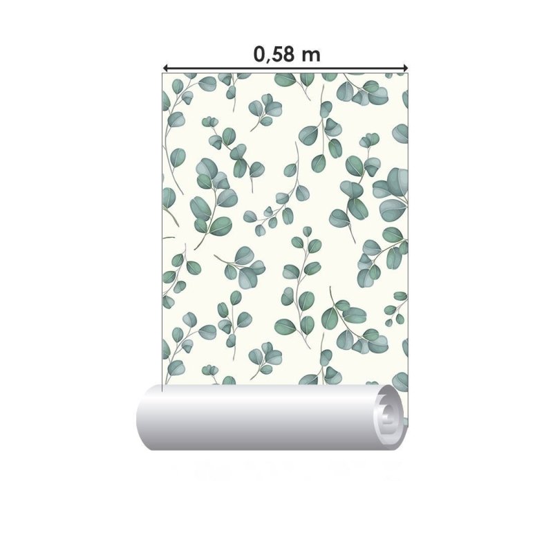 Papel de Parede Adesivo Folhas Delicadas N017043 - Papel na Parede