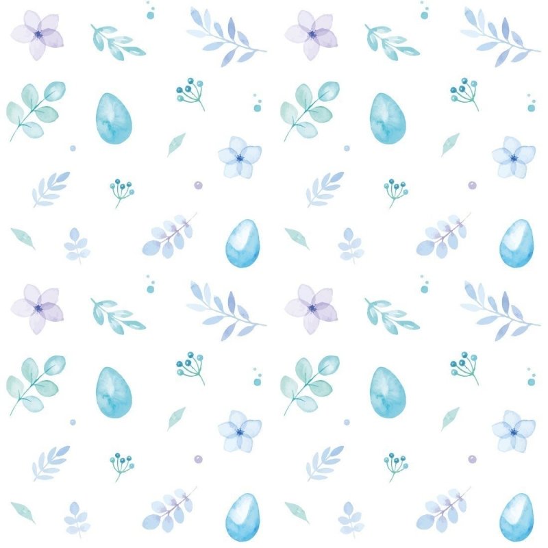 Papel de Parede Adesivo Folhas e Flores Aquarela N017042 - Papel na Parede