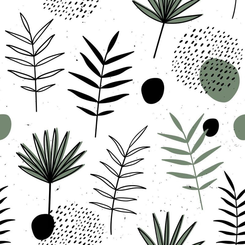 Papel de Parede Adesivo Folhas N012089 - Papel na Parede