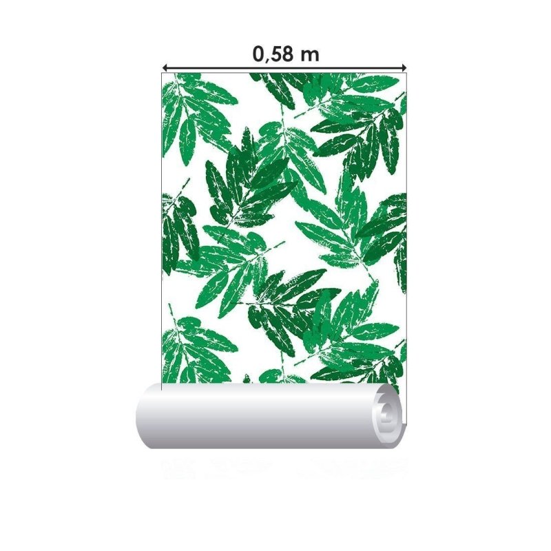 Papel de Parede Adesivo Folhas N013153 - Papel na Parede