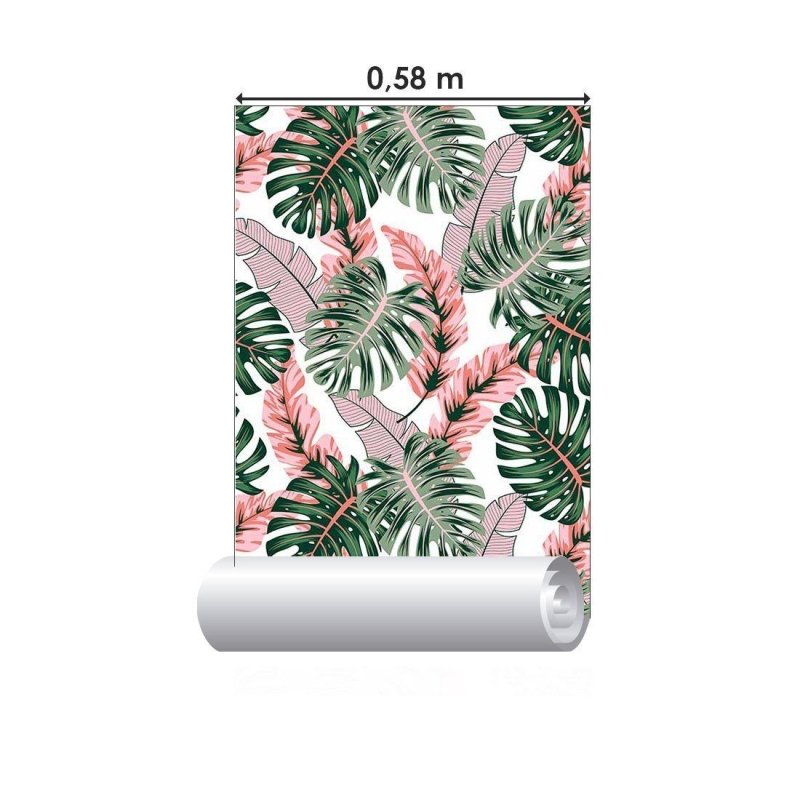 Papel de Parede Adesivo folhas N014050 - Papel na Parede