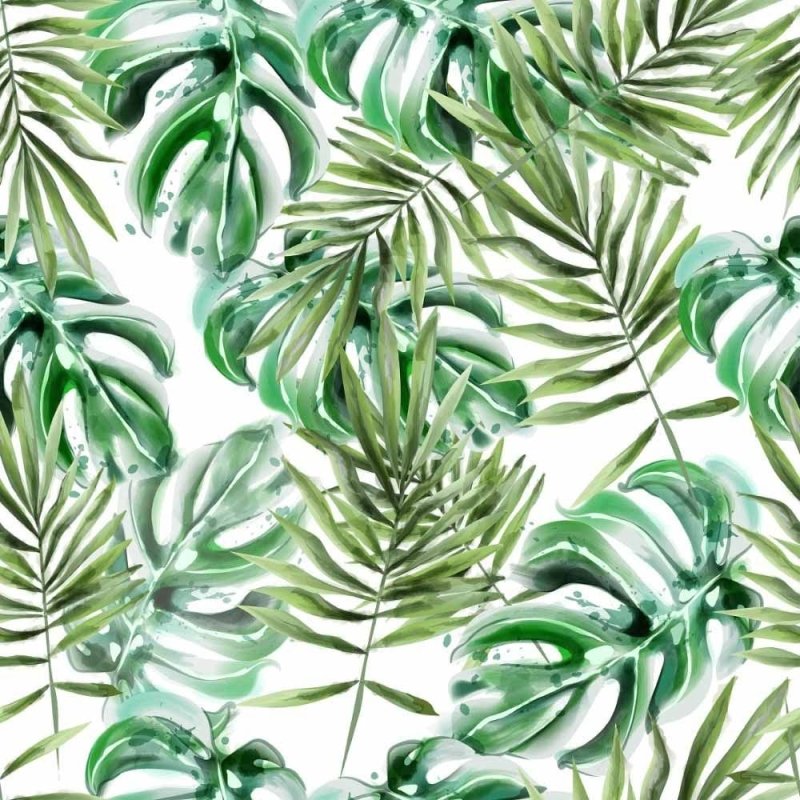 Papel de Parede Adesivo Folhas N014108 - Papel na Parede