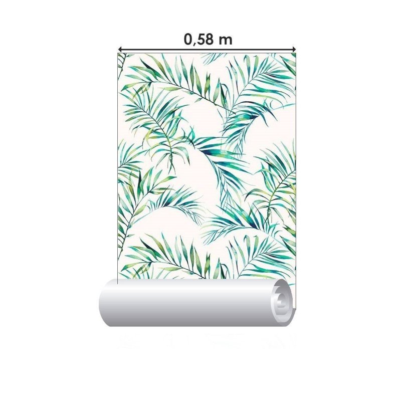 Papel de Parede Adesivo Folhas N014186 - Papel na Parede
