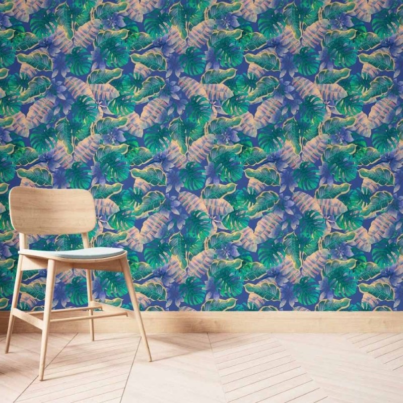 Papel de Parede Adesivo Folhas N014189 - Papel na Parede