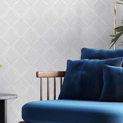 Papel de Parede Adesivo Folhas N4465 - Papel na Parede