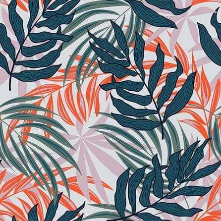 Papel de Parede Adesivo Folhas N786 - Papel na Parede