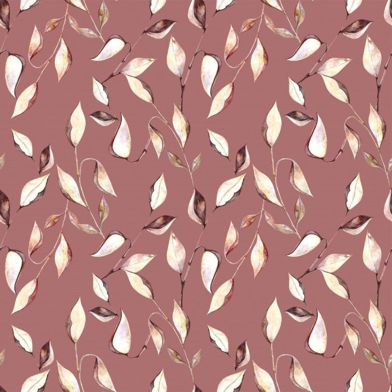 Papel de Parede Adesivo FoLhas Secas N015138 - Papel na Parede