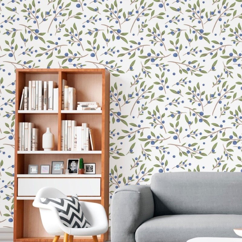 Papel de Parede Adesivo Folhas Tropicais N016024 - Papel na Parede