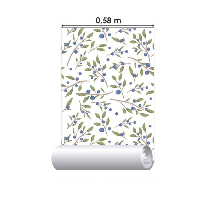 Papel de Parede Adesivo Folhas Tropicais N016024 - Papel na Parede