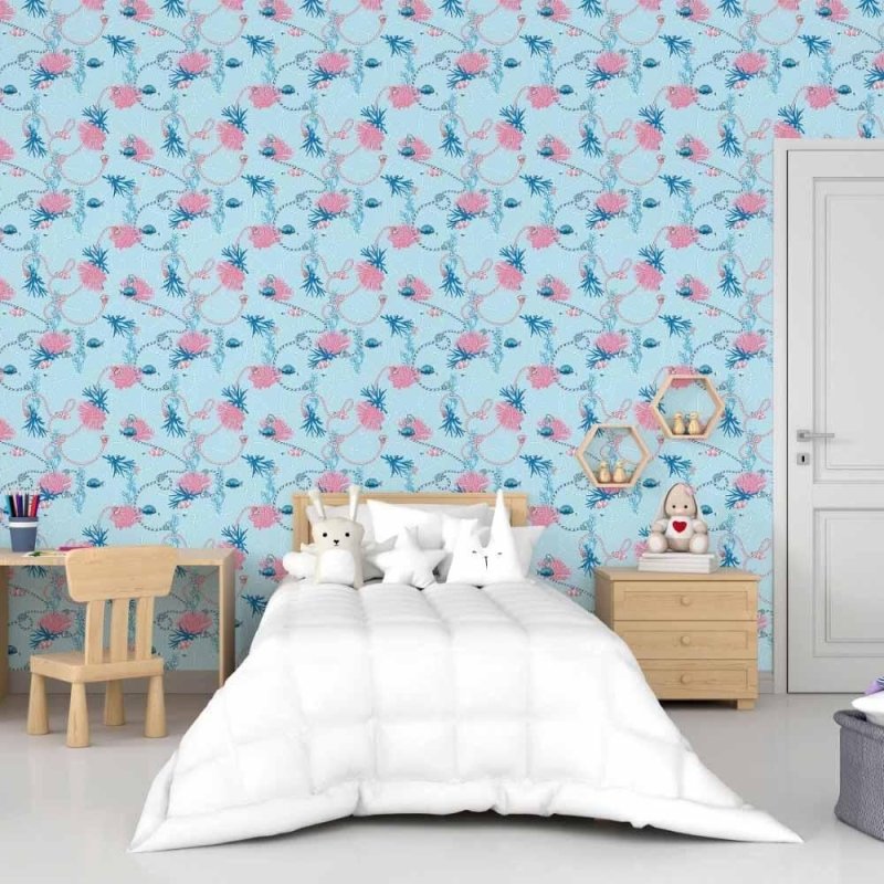 Papel de Parede Adesivo Fundo do Mar N015032 - Papel na Parede