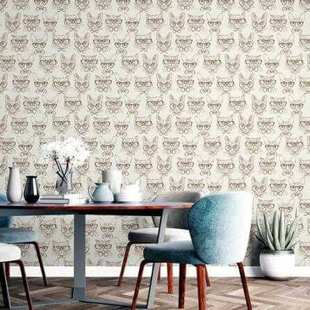 Papel de Parede Adesivo Gatos N3911 - Papel na Parede