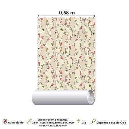 Papel de Parede Adesivo Geométrico 1371 - Papel na Parede