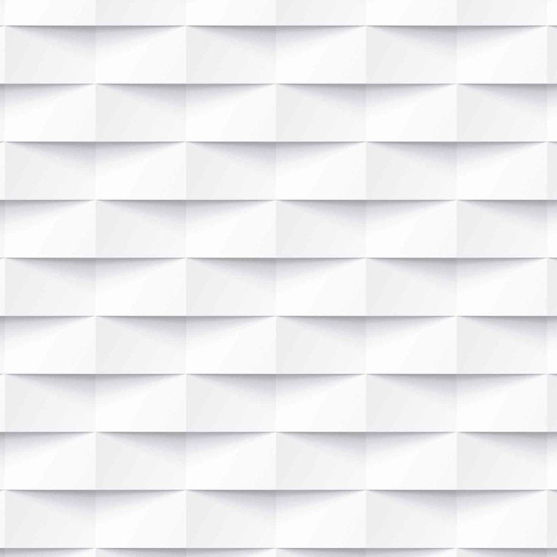 Papel de Parede Adesivo Geometrico 3d branco 183374603 - Papel na Parede