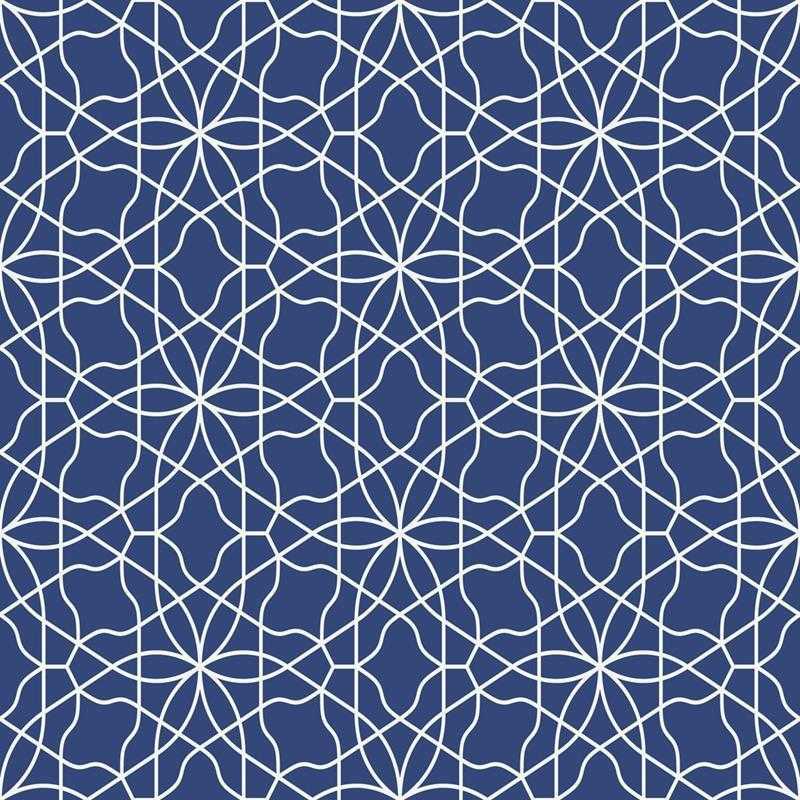 Papel de Parede Adesivo Geométrico Abstrato Azul N05216 - Papel na Parede