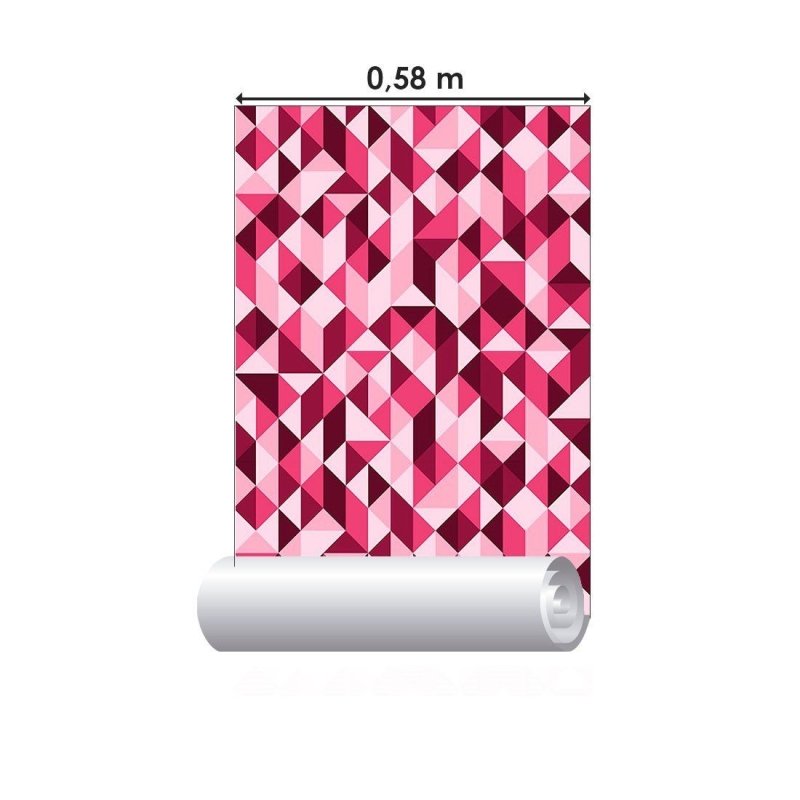 Papel de Parede Adesivo Geométrico Abstrato N013006 - Papel na Parede