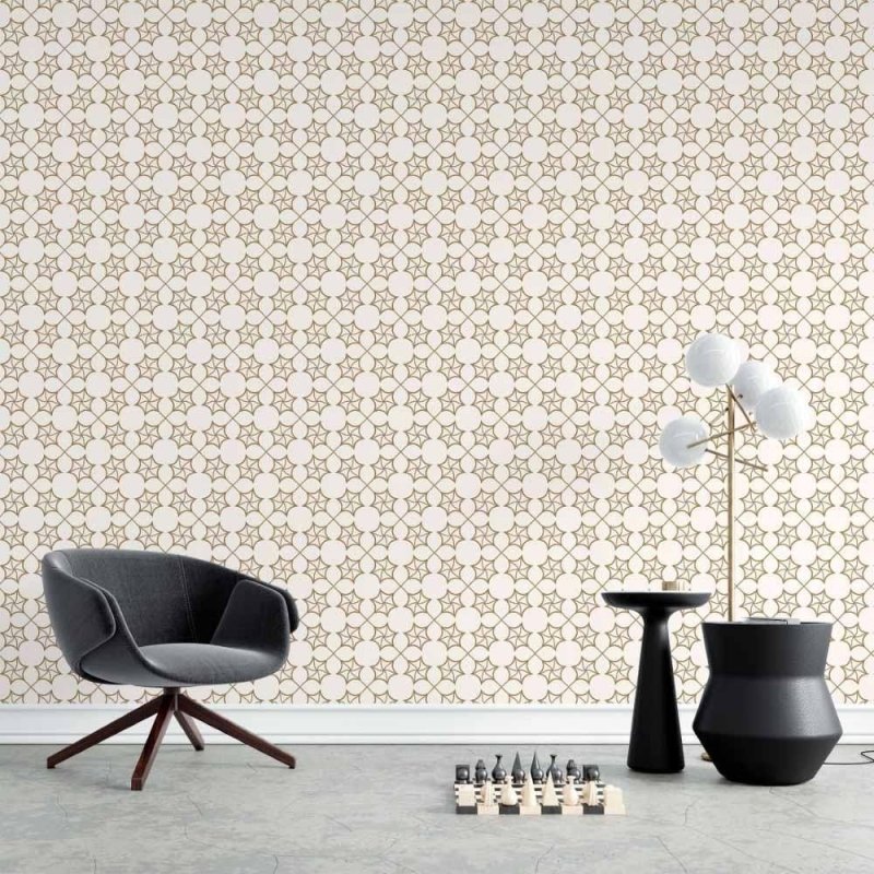 Papel de Parede Adesivo Geométrico Abstrato N015147 - Papel na Parede