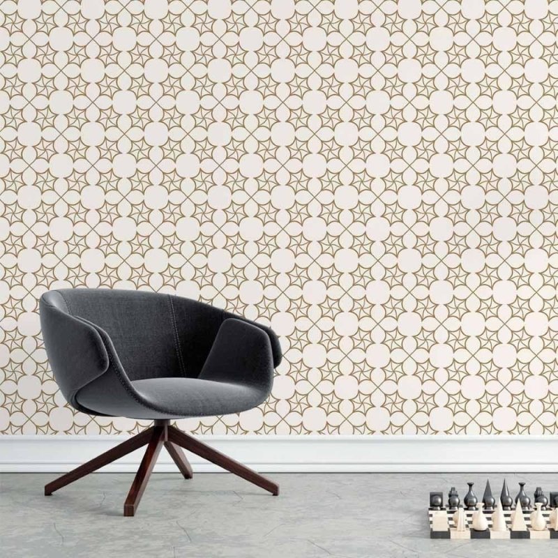 Papel de Parede Adesivo Geométrico Abstrato N015147 - Papel na Parede