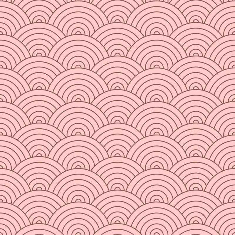 Papel de Parede Adesivo Geométrico Abstrato Rosa N05282 - Papel na Parede