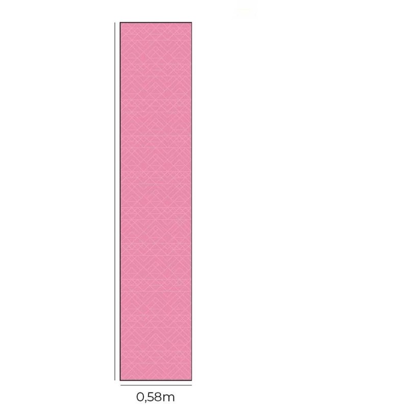 Papel de Parede Adesivo Geométrico Abstrato Rosa N07157 - Papel na Parede