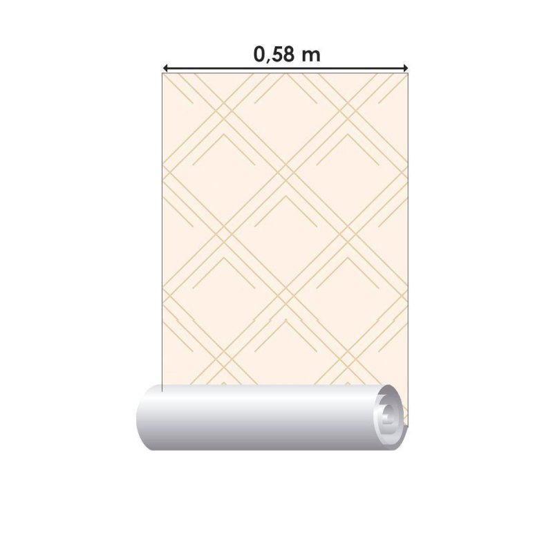 Papel de Parede Adesivo Geométrico Art Déco N013080 - Papel na Parede