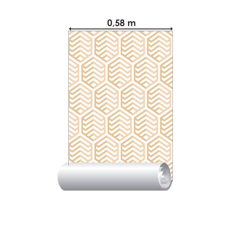 Papel de Parede Adesivo Geométrico Art Déco N013110 - Papel na Parede