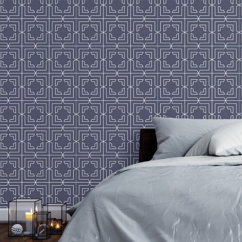 Papel de Parede Adesivo Geométrico Art Deco N016061 - Papel na Parede