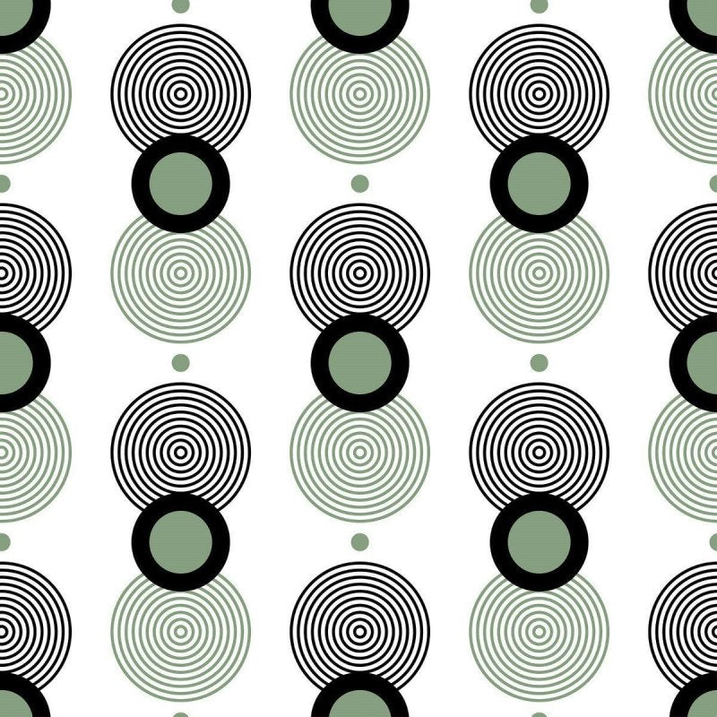 Papel de Parede Adesivo Geométrico Circulos N016067 - Papel na Parede