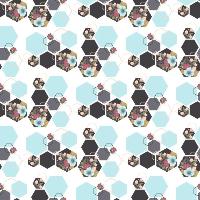 Papel de Parede Adesivo Geométrico Jovem N013094 - Papel na Parede