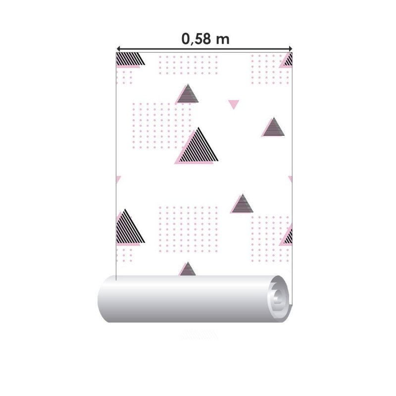 Papel de Parede Adesivo Geométrico Jovem N015086 - Papel na Parede