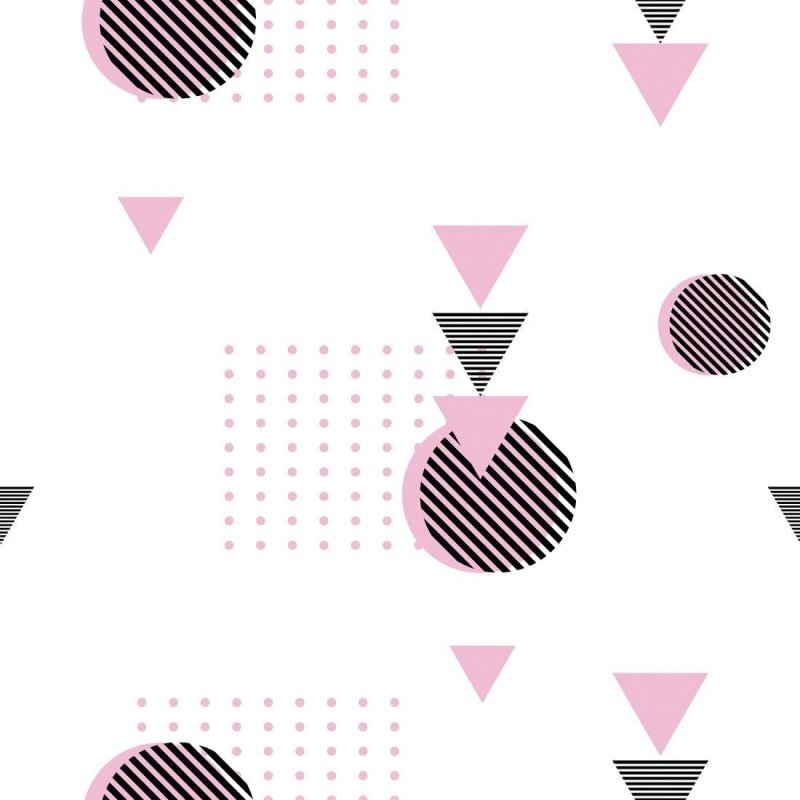 Papel de Parede Adesivo Geométrico Jovem N015087 - Papel na Parede