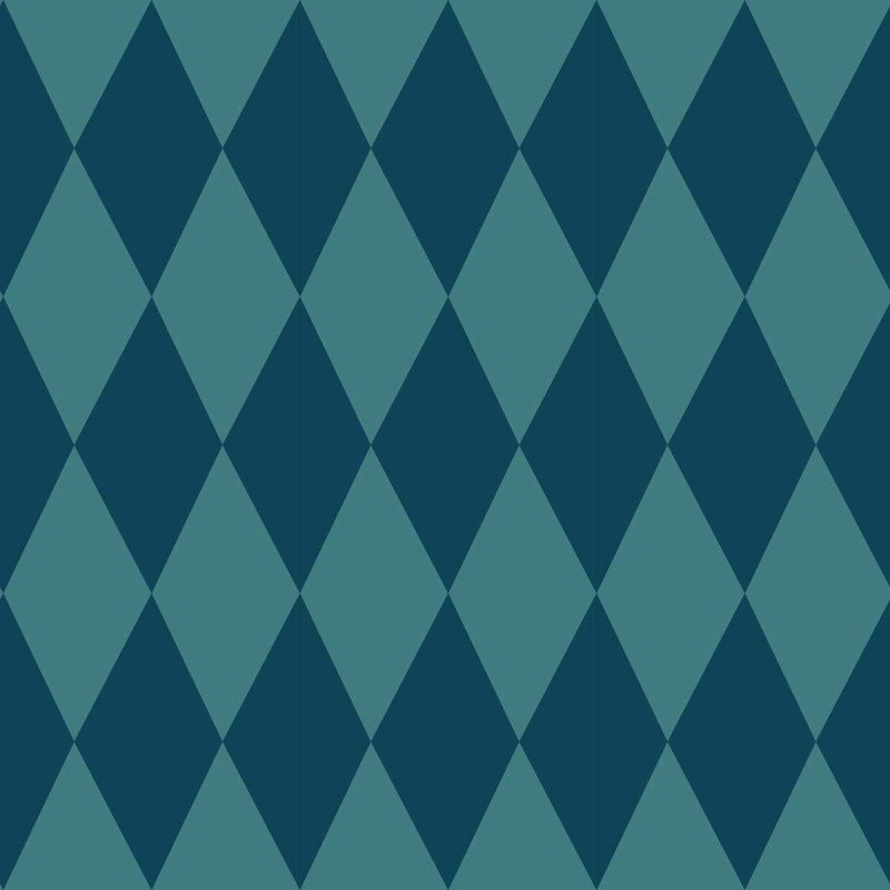 Papel de Parede Adesivo Geométrico Losango Azul N04183 - Papel na Parede