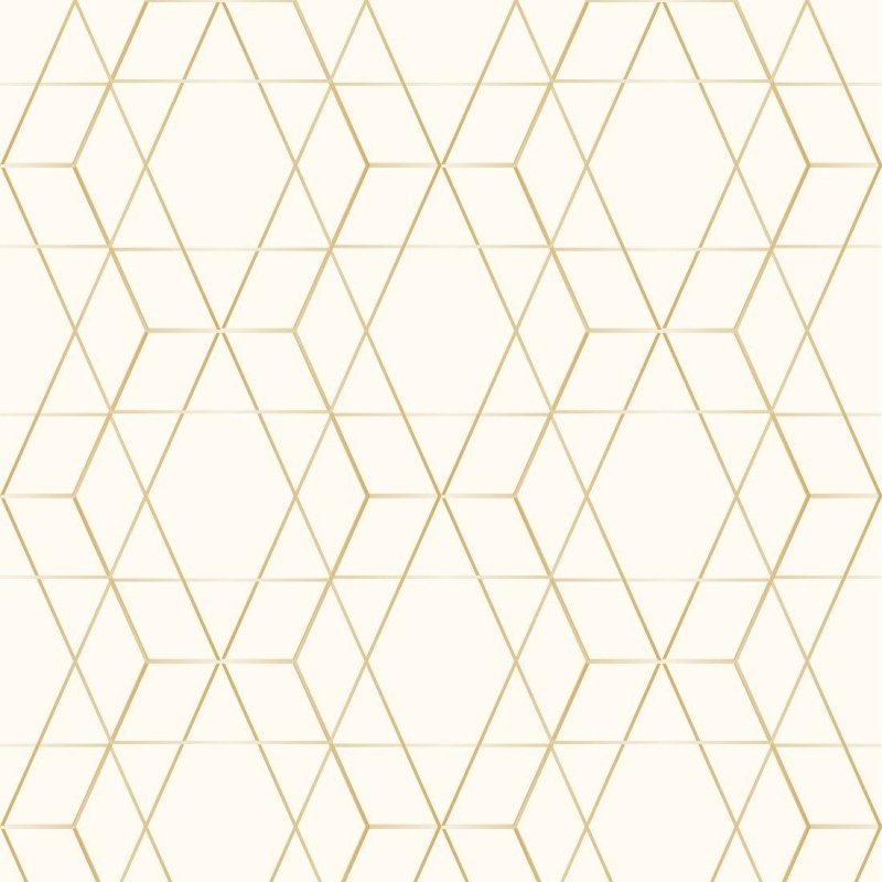 Papel de Parede Adesivo Geométrico Luxury Art Déco N013107 - Papel na Parede