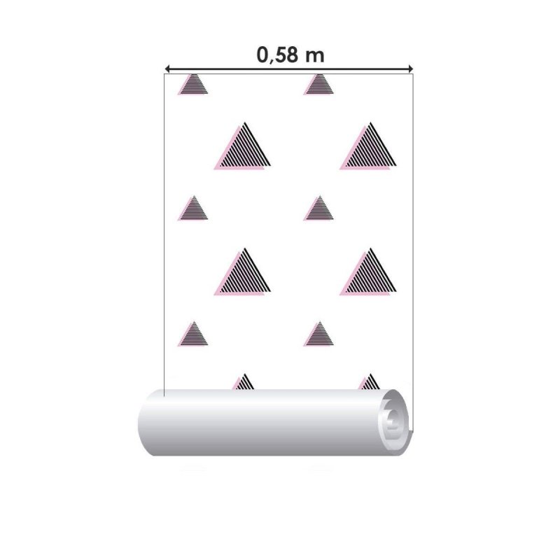 Papel de Parede Adesivo Geométrico Minimalista N016078 - Papel na Parede