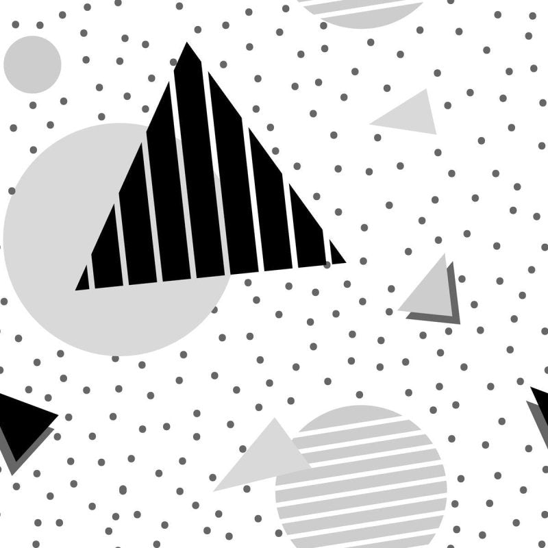 Papel de Parede Adesivo Geométrico Minimalista Poá N07088 - Papel na Parede