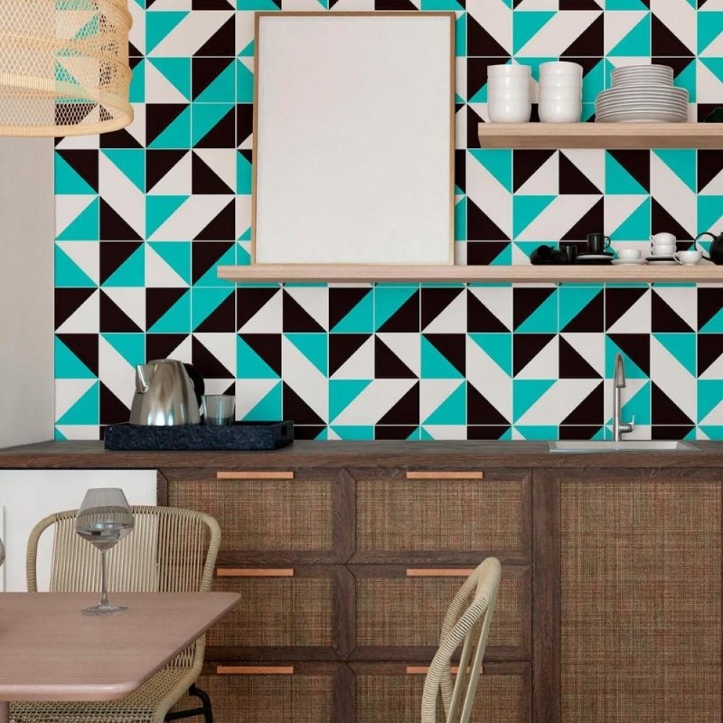 Papel de Parede Adesivo Geométrico N011086 - Papel na Parede