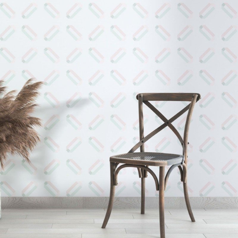 Papel de Parede Adesivo Geométrico N013019 - Papel na Parede