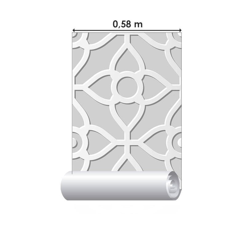 Papel de Parede Adesivo Geométrico N015034 - Papel na Parede