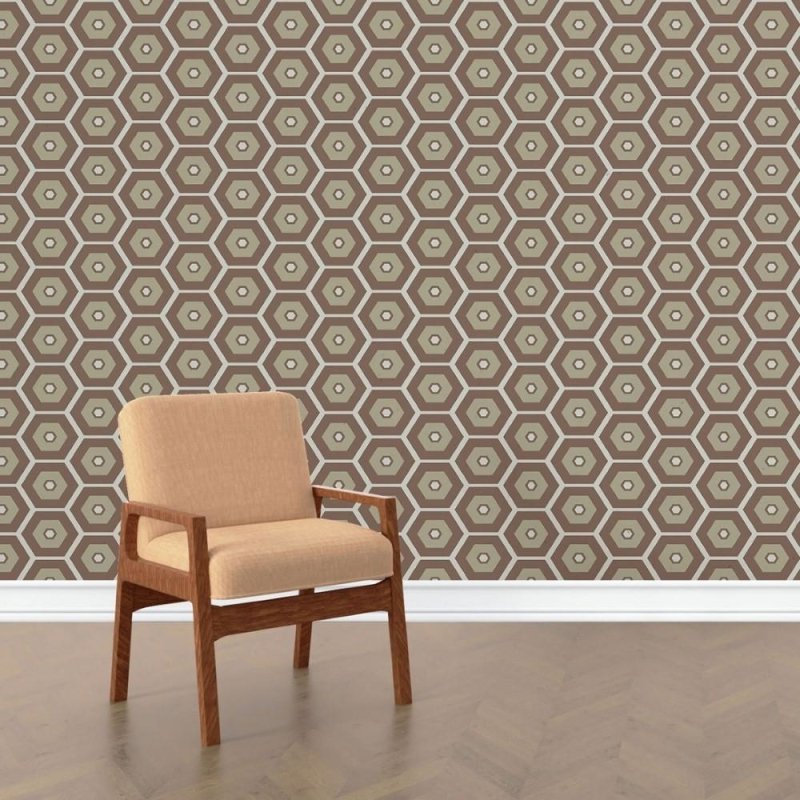 Papel de Parede Adesivo Geométrico N015101 - Papel na Parede