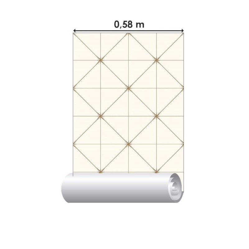 Papel de Parede Adesivo Geométrico N016082 - Papel na Parede