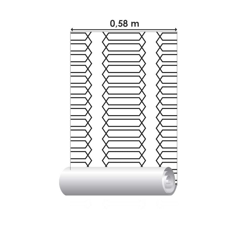 Papel de Parede Adesivo Geométrico N018020 - Papel na Parede