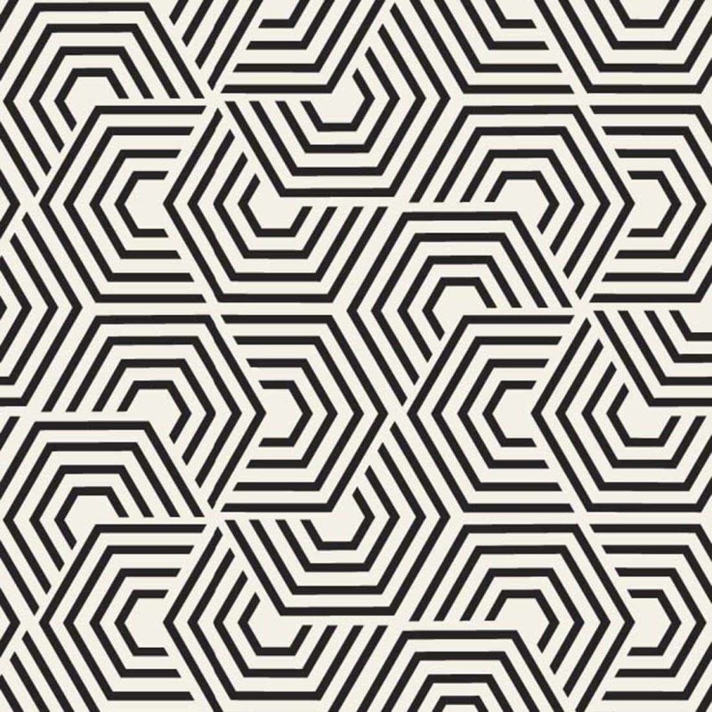 Papel de Parede Adesivo Geométrico N147230C - Papel na Parede