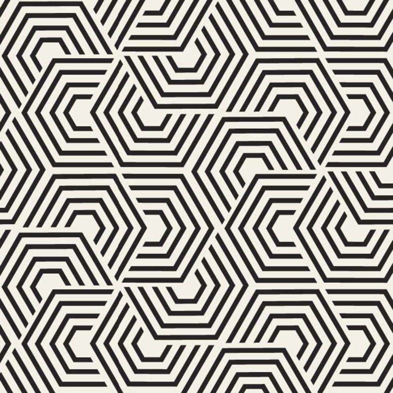 Papel de Parede Adesivo Geométrico N147230C - Papel na Parede