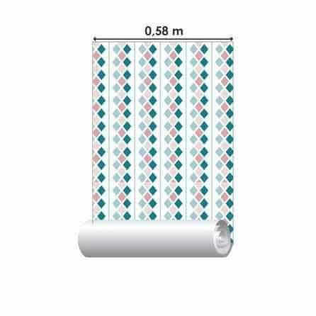 Papel de Parede Adesivo Geométrico N1801211 - Papel na Parede