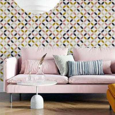 Papel de Parede Adesivo Geométrico N1801480 - Papel na Parede