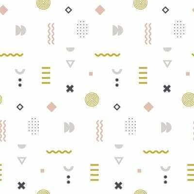 Papel de Parede Adesivo Geométrico N353 - Papel na Parede