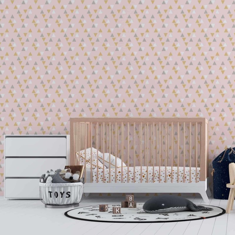 Papel de Parede Adesivo Geométrico N474D - Papel na Parede