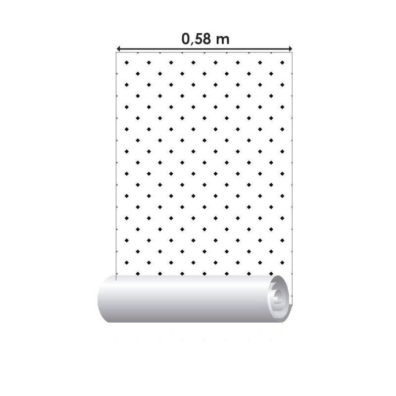 Papel de Parede Adesivo Geométrico Poá Losangos N012031 - Papel na Parede